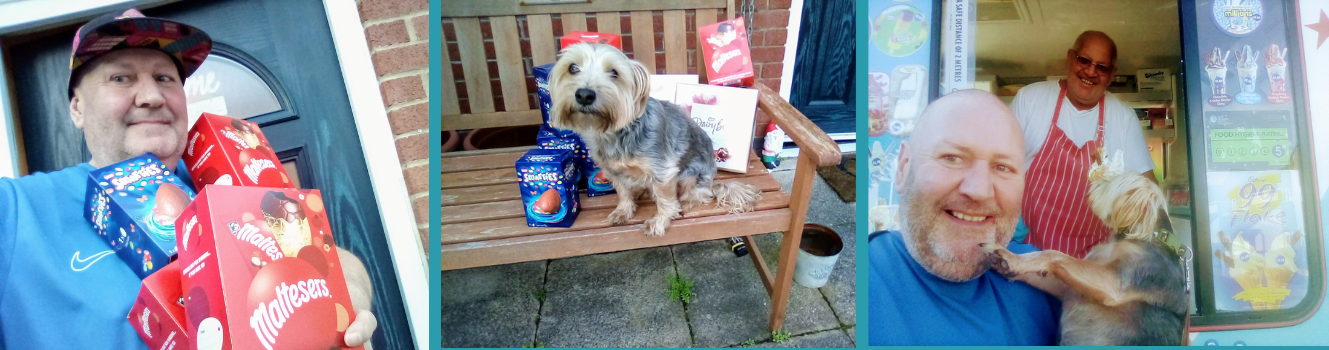 Good neighbours showing their kindness